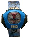 Spiderman Kids' Blue Digital Projector Watch #WAS04178