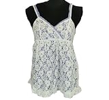 Kensie Spaghetti Strap Baby Doll Top