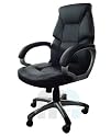 CHEFSESSEL PARIS BÜROSTUHL DREHSTUHL AUS PU LEDER NEU #2