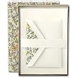 Pearl White Letter Sheets with Florentine Liner