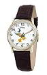 Disney Men's D063S003 Donald Duck Brown Leather Strap Watch