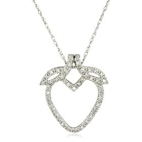 10k White Gold Diamond Strawberry Pendant -$69.99 Shipped at Amazon 10k White Gold Diamond Strawberry Pendant -$69.99 Shipped at Amazon