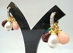 Earrings - ELEGANT CHANGABLE BALI WITH 5 DROPS ( OPAQUE )
