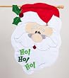 Garden Flag Ho Ho Ho Santa