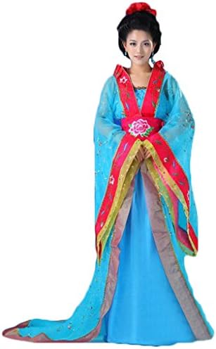 Chinese Ancient Stage Costumes Queen Women's Dress Halloween Cosplay HanFu