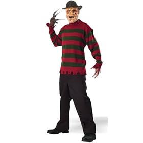 Rubie's Costume Co 17700 A Nightmare on Elm Street Freddy Krueger Sweater Deluxe Adult Costume Size X-Large