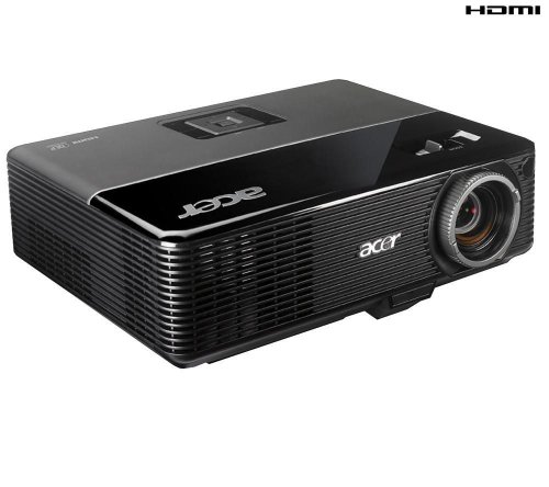 Acer P1166P DLP-Projektor (Kontrast 2000:1, 2500 ANSI Lumen, SVGA, 800 x 600 Pixel) schwarz