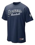Milwaukee Brewers Nike 10 Practice Jersey Tee