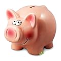 Sparschwein rosa mit Schl�ssel