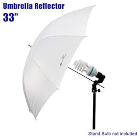  33 inch Photography Photo Studio Soft White Umbrella Reflector Photo Video Umbrella, LimoStudio