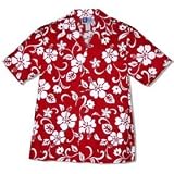 WebStore Test Classic Hibiscus Men's Hawaiian Aloha Shirt