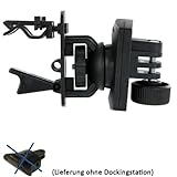 KFZ Lüftungshalterung schwenkbar für TomTom Go300, Go500, Go700, Go510, Go710, Go910 Lüfter Halter vibrationsfrei, schwenkbar Lüftung