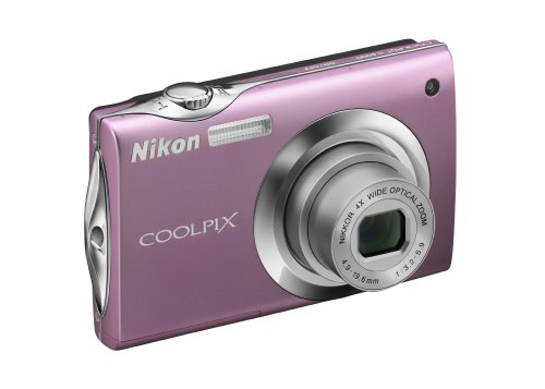 Nikon Coolpix S4000 pink camera