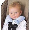 Kiddopotamus Cushystraps Super Soft Strap Covers, Blue Kitties