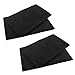 HQRP 4-Pack 18x10 Activated Carbon Filter Media Pad for Deep Blue Professional ADB41002 Carbon Pad Replacement (Cut to fit) Coaster