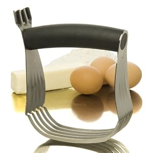 2-in-1 Amco Pastry Blender With Pie Crimper by 