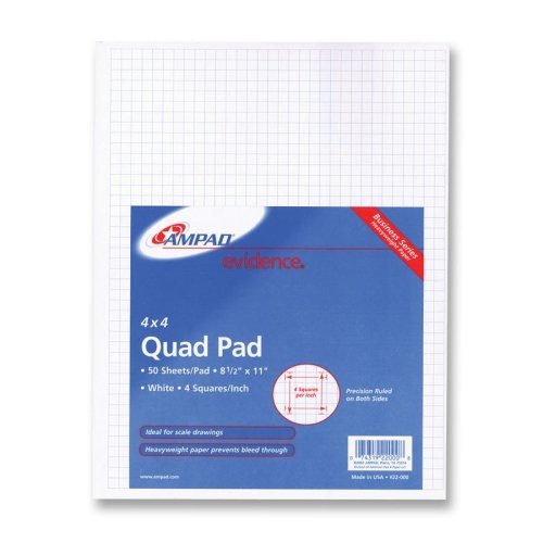 AMP22200 - Ampad 15-Subject Data Pad