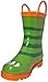 Puddle Play Kids Boys' Dinosaurs Printed Waterproof Easy-On Rubber Rain Boots (Toddler/Little Kids)