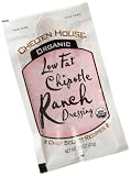 Chelten House Organic Low Fat Chipotle Ranch Dressing, 1.5-Ounce Single Serve Pouches (Pack of 60)