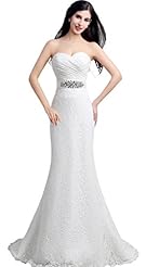 Satin Floor Length Mermaid Sweetheart Belted Ruched Beaded Lace Corset   Waistline  Dress