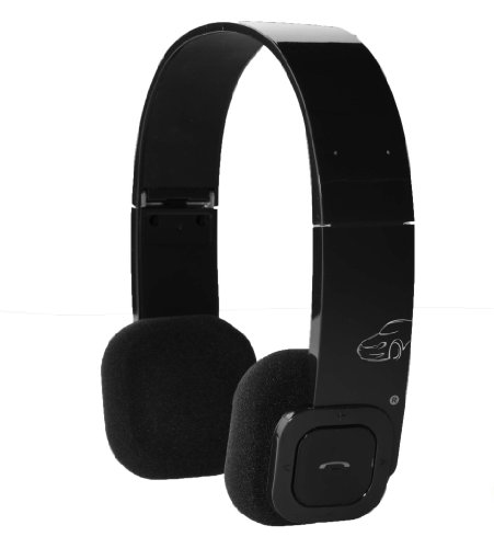  Exonic AI-304 inCarBite Wireless Bluetooth Headphones with Built-in Mic for iPad, iPhone, Laptop, Android, Devices with Bluetooth Paring 