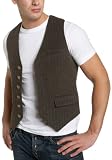 Vintage Red Young Men's Doc Holiday Embroidered Vest