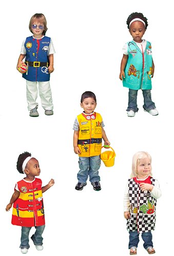 41n YO4Bp2L Dexter Educational Toys Dex308 Toddler Dress Ups Careers Set Of 5
