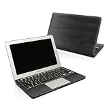 Black Woodgrain Design Skin Decal Sticker for Apple MacBook PRO 13