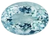 Jewelry : AVG 5.25CT 14X10MM OVAL AQUAMARINE