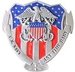 Men's U.S. NAVY Punk Rock Metal Belt Buckle