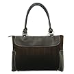 Ladies Business Suede Computer Tote - Brown