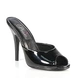 SEDUCE-101, 5 Stiletto Peep Toe Mule Sizes 5-14