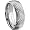 7 Degree OCEAN SWIRLS Titanium Band Ring Sz 7.0 SN#561