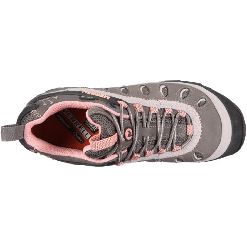 Merrell Women's Chameleon Arc 2 Gore-Tex Dark Gull Gray/Lobster Hiking Shoe J88472 7 UK