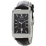 Hugo Boss Mens 1512225 HB179 Black Dial Black 