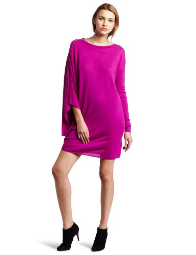 Ted Baker Women's Fondy Crew Neck Dress, Purple, 1