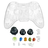 Crystal Shell for Microsoft Xbox 360 Wireless Controller , Clear