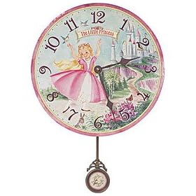 Timeworks 13 Storytime Wall Clock, Little Princess by Timeworks Clock Company