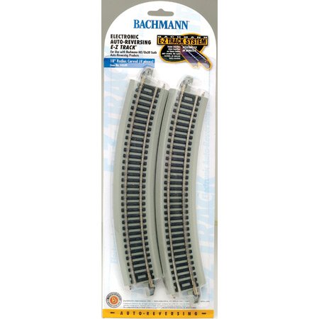 Bachmann Trains Snap-Fit E-Z Track Nickel Silver Reversing 18