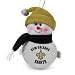 Pack of 6 NFL New Orleans Saints Plush Snowman Christmas Ornaments