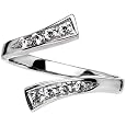 925 Sterling Silver Cubic Zirconia CLASSIC Adjustable Toe Ring