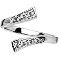 925 Sterling Silver Cubic Zirconia CLASSIC Adjustable Toe Ring