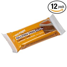 NuGo FREE Carrot Cake, 1.59-Ounce Bars (Pack of 12) by NuGo