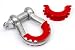 Daystar KU70056RE Red D-Ring Isolator - 2 Piece