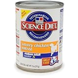 Hill's Science Diet Senior Savory Chicken Entrand#233;e Canned Dog Food