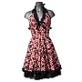 Hell Bunny Kleid AXEL HALTER DRESS red gingham Hell Bunny