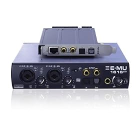 EMU 1616M PCIe Express Digital Audio Interface System with DSP