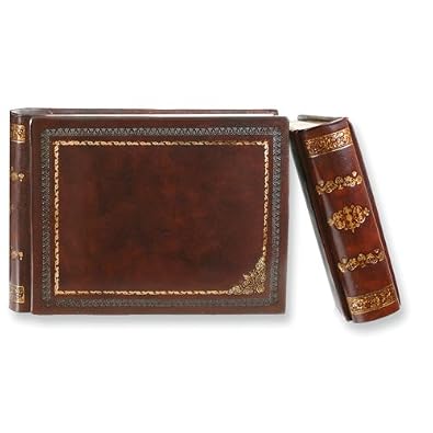 Gold Corners Italian Leather Album