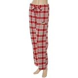 NCAA Cleveland Cavaliers Ladies Wine Plaid Harmony Pajama Pants (Medium)