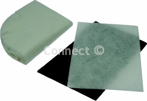 Deep fat fryer filter set
